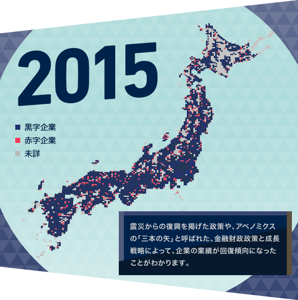 2015�N��Ƃ̎��v���ځF�k�Ђ���̕������f���������A�A�x�m�~�N�X�́u�O�{�̖�v�ƌĂ΂ꂽ�A���Z��������Ɛ����헪�ɂ���āA��Ƃ̋Ɛт��񕜌X���ɂȂ������Ƃ��킩��܂��B